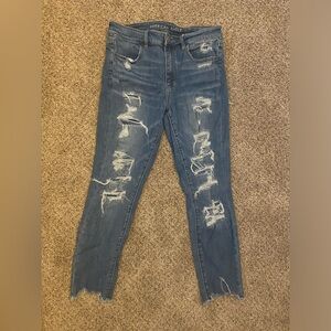American Eagle distressed jeans